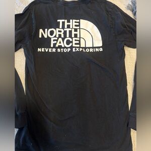 The North Face Black Long Sleeve Tee